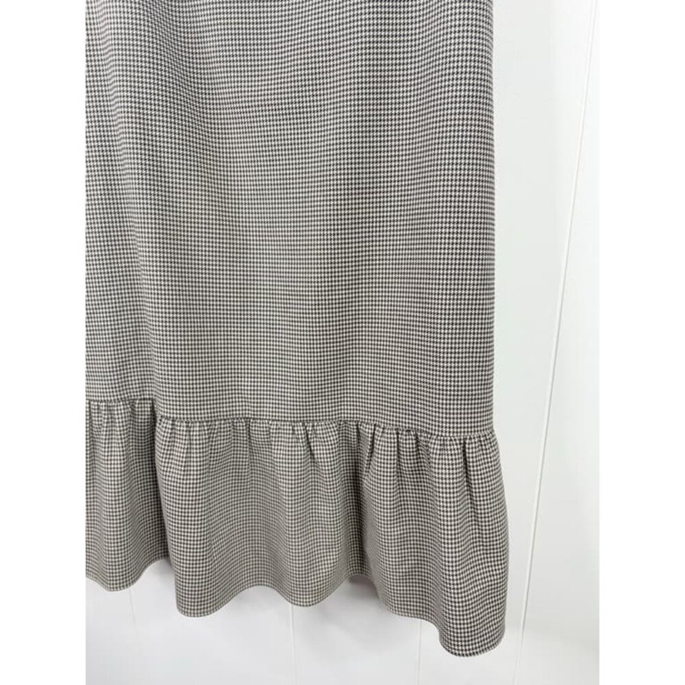Maeve Square Neck Houndstooth Mini Dress - Picture 6 of 10